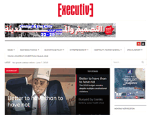 Tablet Screenshot of executive-magazine.com